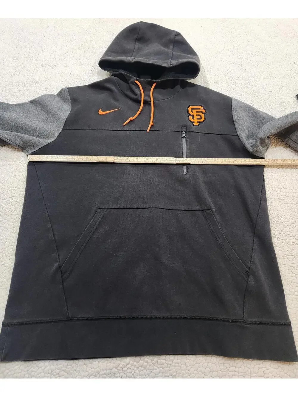 Vntg Nike San Francisco Giants Authentic Collection Performance Pullover Hoodie